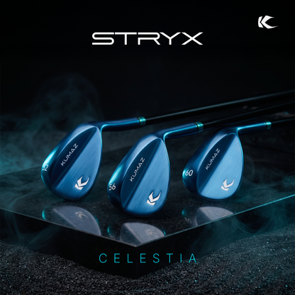 Set de Wedge Bastones Cortos STRYX Kumaz Color Celestia