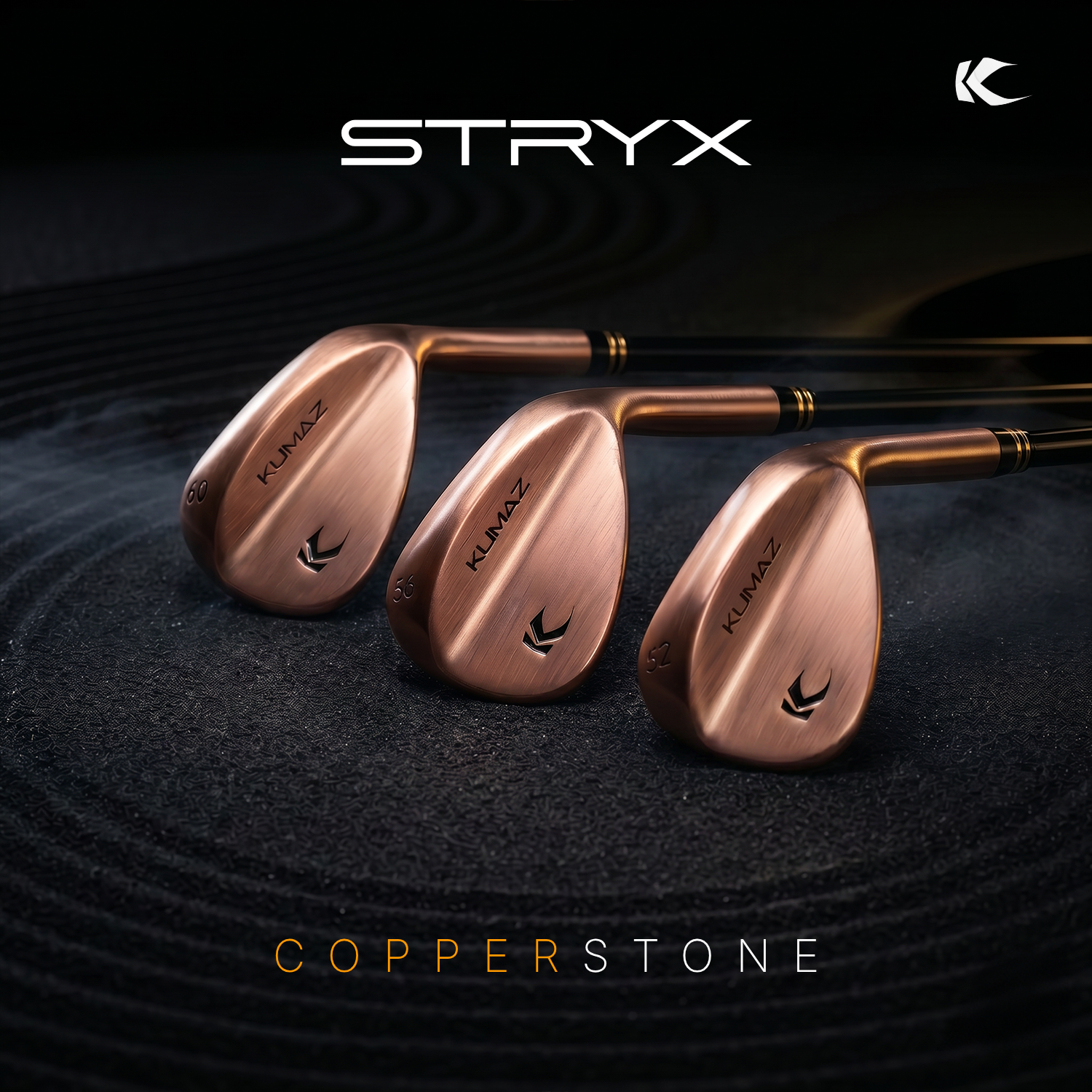 Kumaz Set de wedge STRYX color copperstone