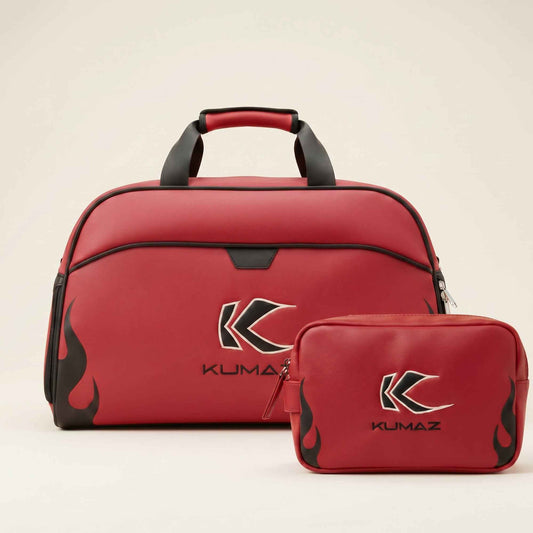 Maletín Deportivo + Mini Bolso Premium Crimson Red