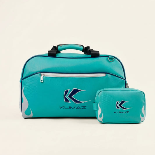 Maletín Deportivo + Mini Bolso Premium Aqua Blue
