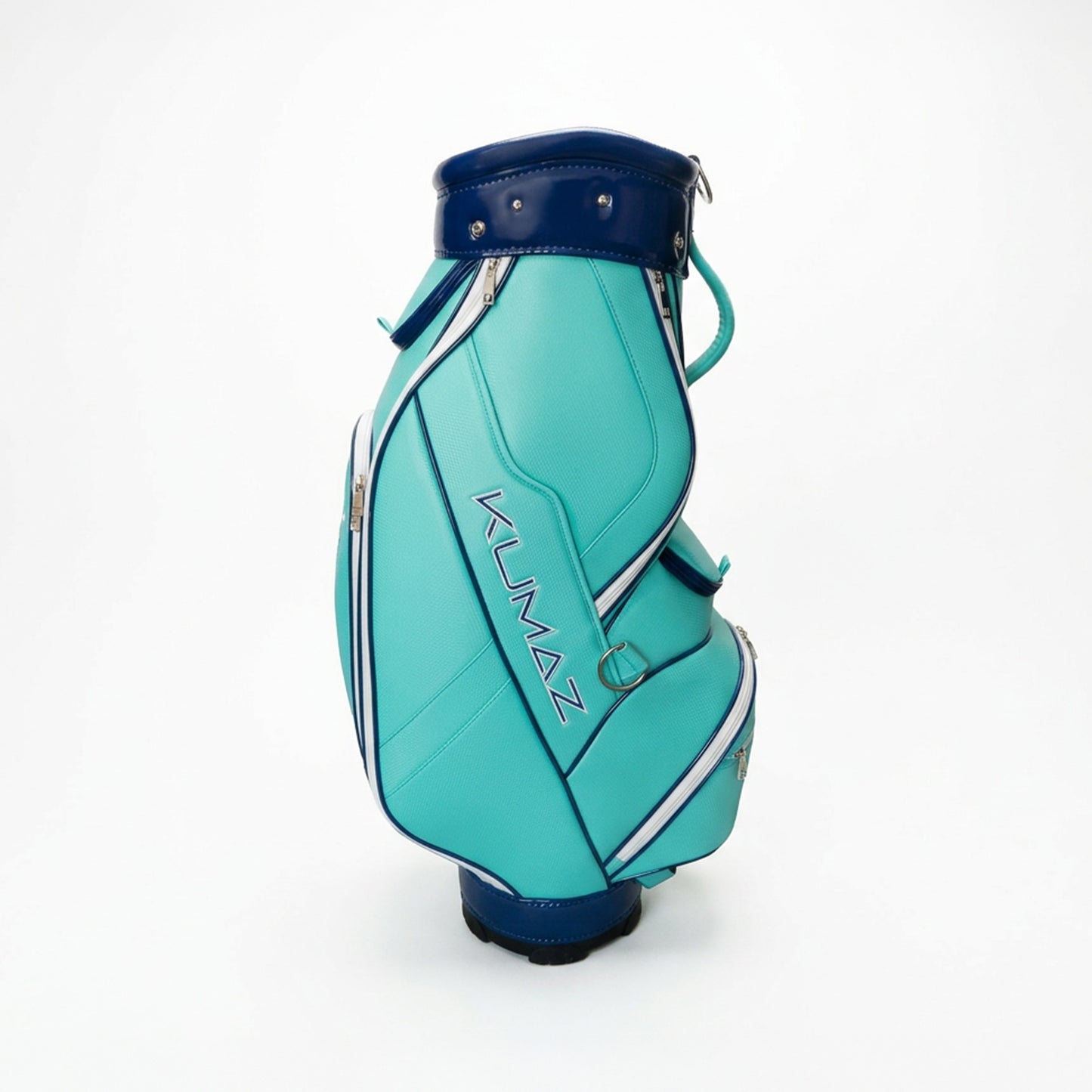 Bolsa de golf cart bag Kumaz KGB01 Aqua Blue premium PU México