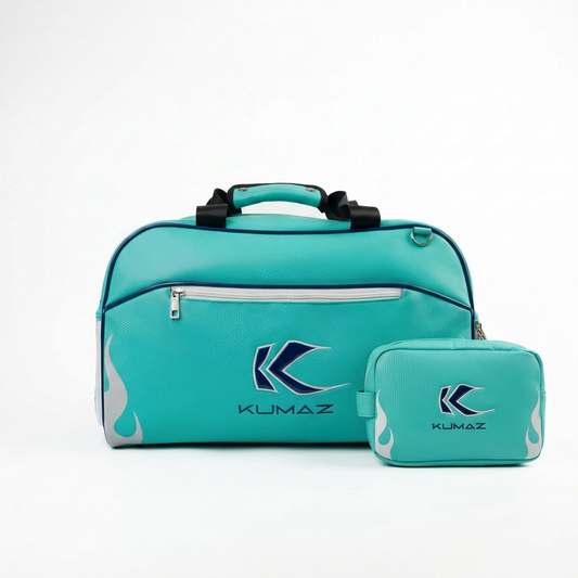 Kit maletín deportivo golf Kumaz KGB01 mini bolso Aqua Blue México