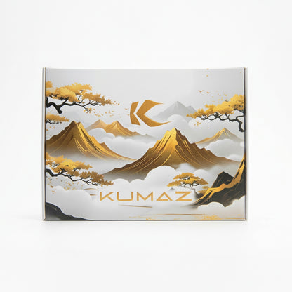 Kumaz PRIME X pelota de golf logo diseño minimalista