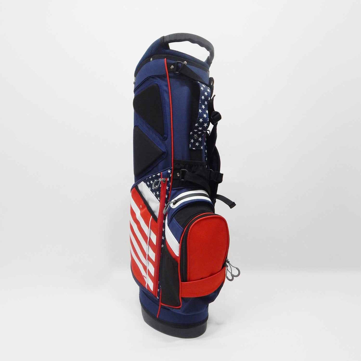 Stand bag Kumaz STAR vista trasera sistema doble correa ergonómica