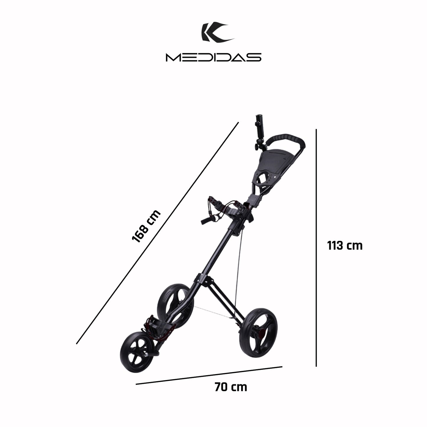 Carrito De Golf Para Bolso KGC021 - Kumaz